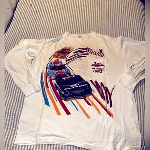 1992 Vintage NASCAR Winston‎ Cup Series Daytona long sleeve t-shirt  XL